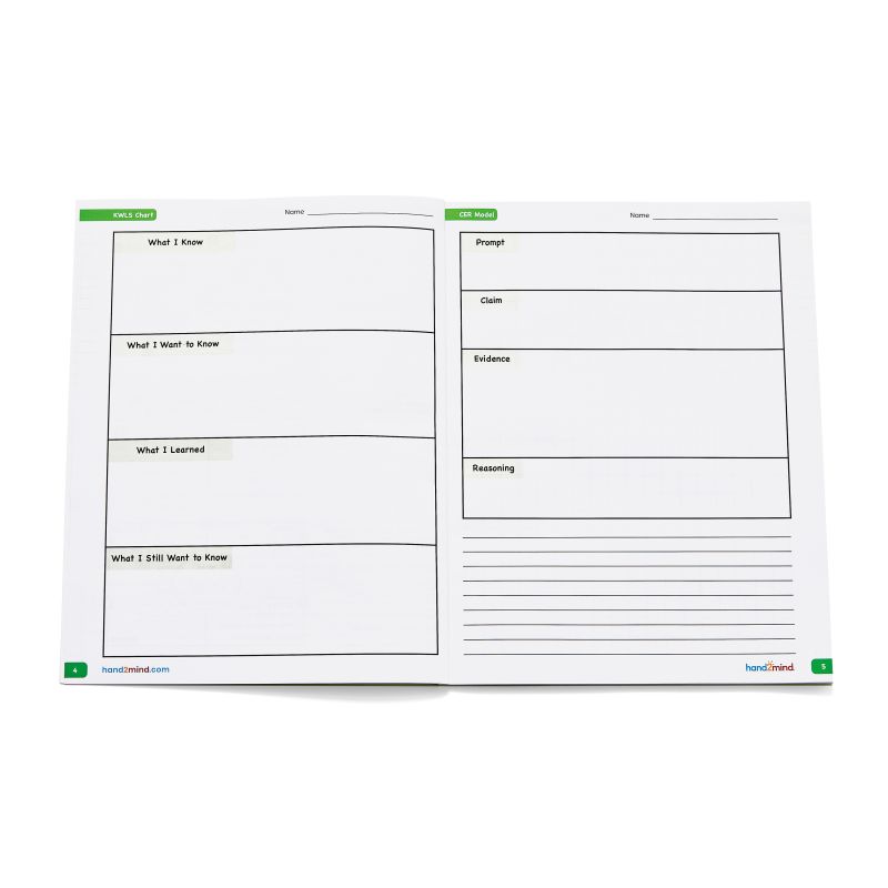 Scientific Reasoning Notebooks 3-5, Set of 10