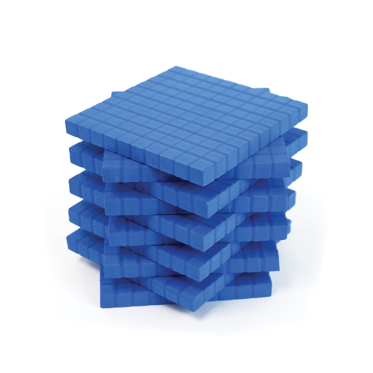 Base Ten, Foam Blocks Flats, Pack of 10