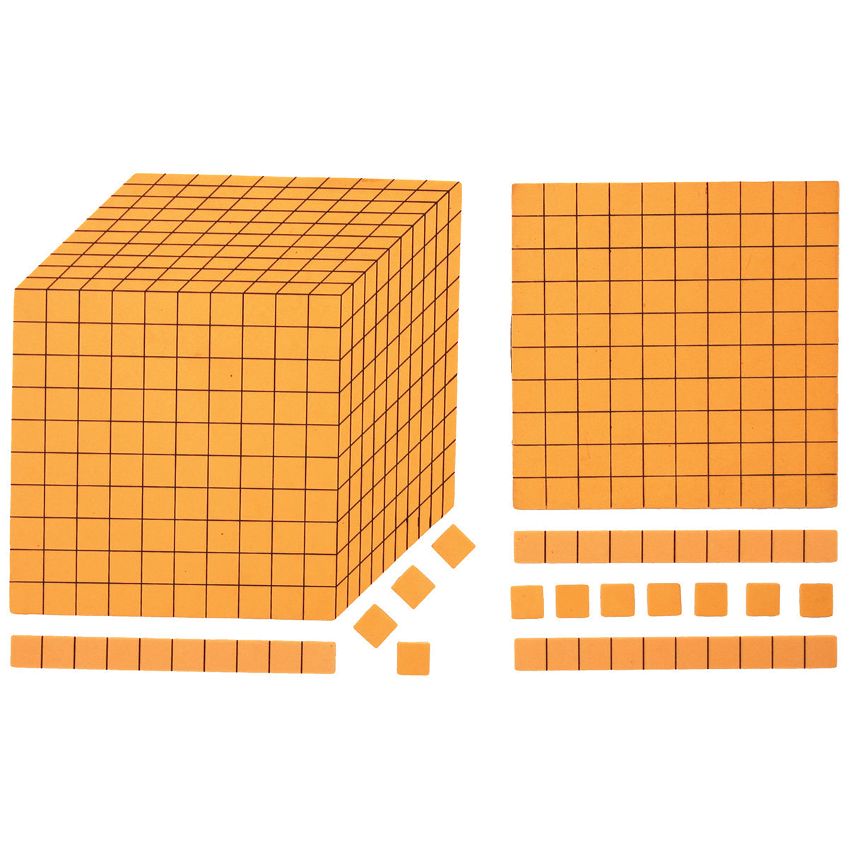Magnetic Foam Base Ten Set 121 pieces