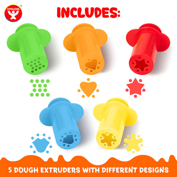 Dough Extruders Set - 5pc