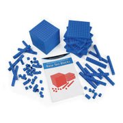 Base Ten Starter Set-Interlocking Blue