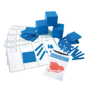 Base Ten Class Set-Interlocking Blue