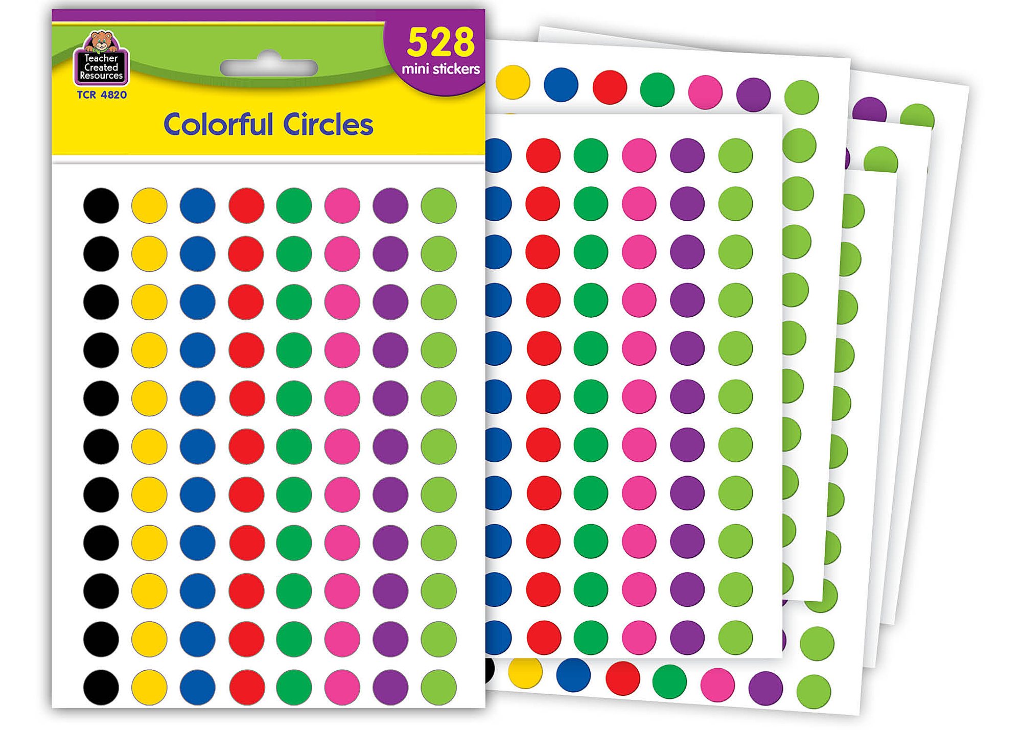 Colorful Circles Mini Stickers