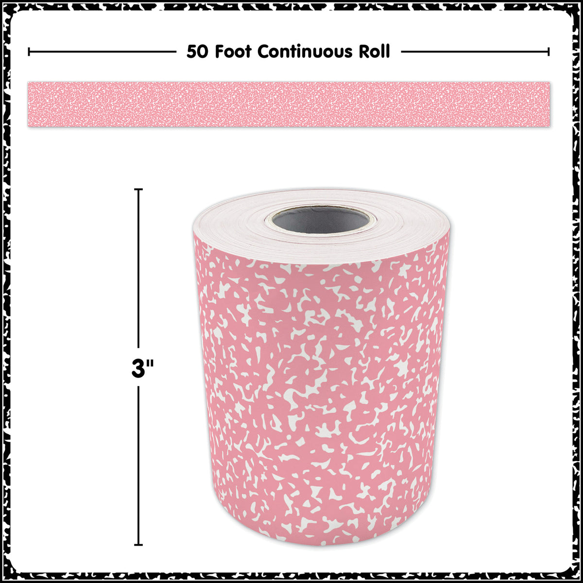 COMP PINK STRAIGHT ROLLED TRIM