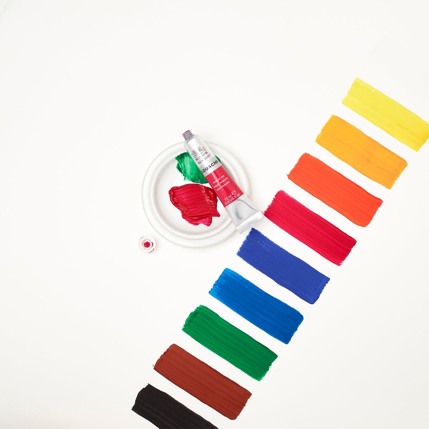 Gouache Colour - 10 x 12ml Set