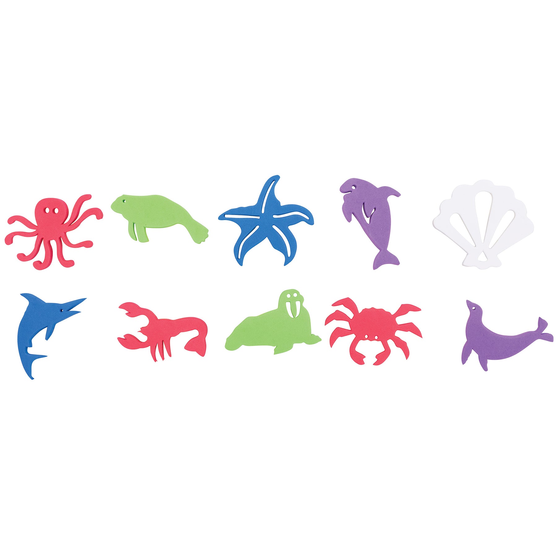 Giant Stampers - Sea Creatures - Set of 10