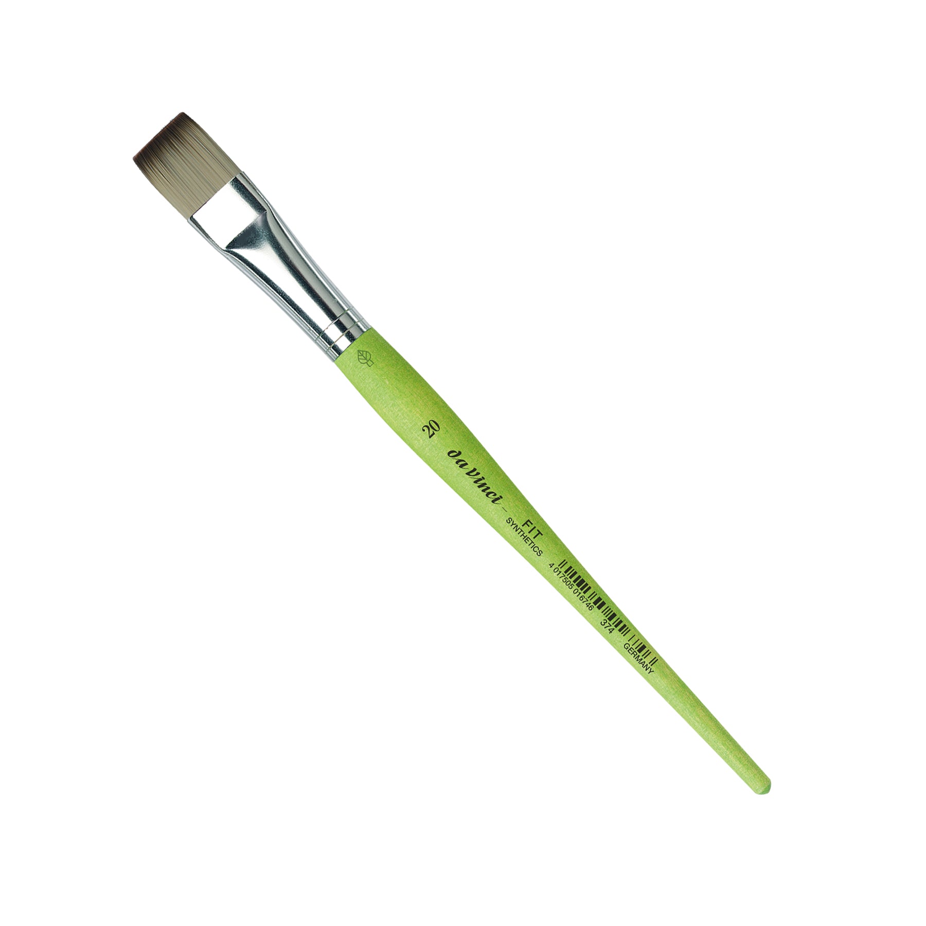 FIT Synthetics Student Brush, Synthetic, Acrylic & Tempera, Flat, Series 374, Size 20