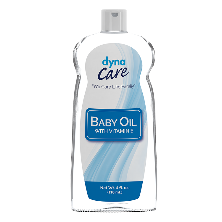 Baby Oil, 4 fl. oz. (118 mL) Bottle - 48 Bottles per Case