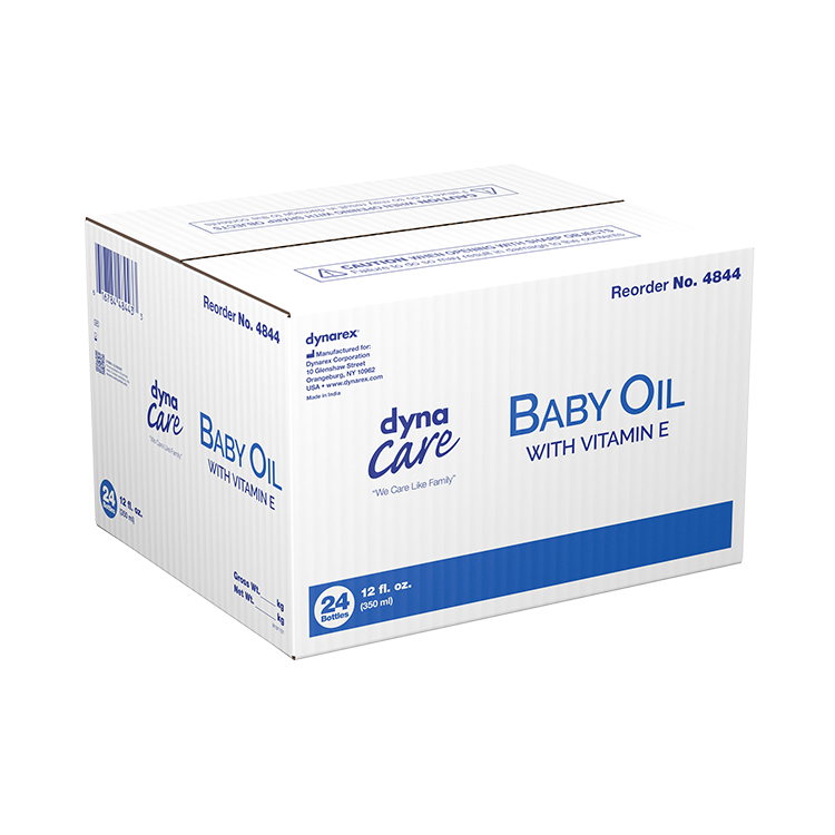 Baby Oil, 12 fl. oz. (350 mL) Bottle - 24 Bottles per Case