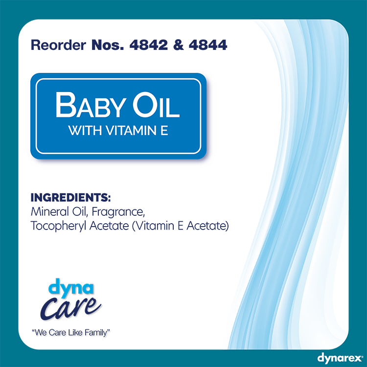 Baby Oil, 12 fl. oz. (350 mL) Bottle - 24 Bottles per Case