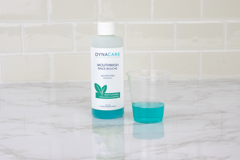 Mouthwash - Mint Flavored, 4 oz. - 96 Bottles per Case