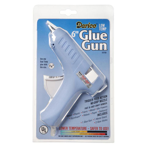 Glue Gun, Low Temp, 6 Inches