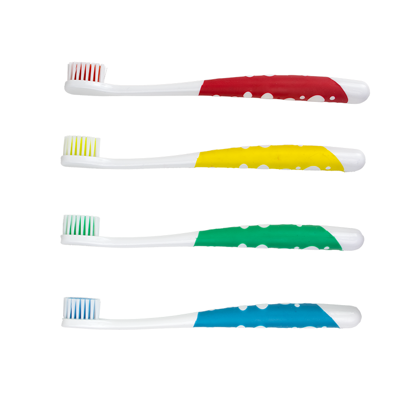 Kids Toothbrushes, Soft Nylon Bristles, Assorted Colors - 144 pcs per Box/8 Boxes per Case