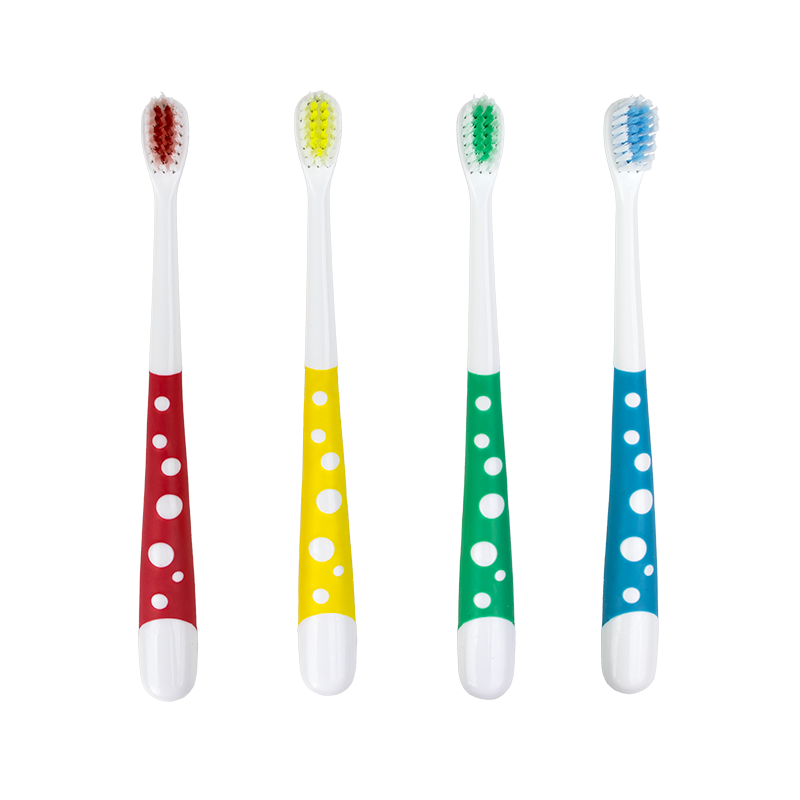 Kids Toothbrushes, Soft Nylon Bristles, Assorted Colors - 144 pcs per Box/8 Boxes per Case