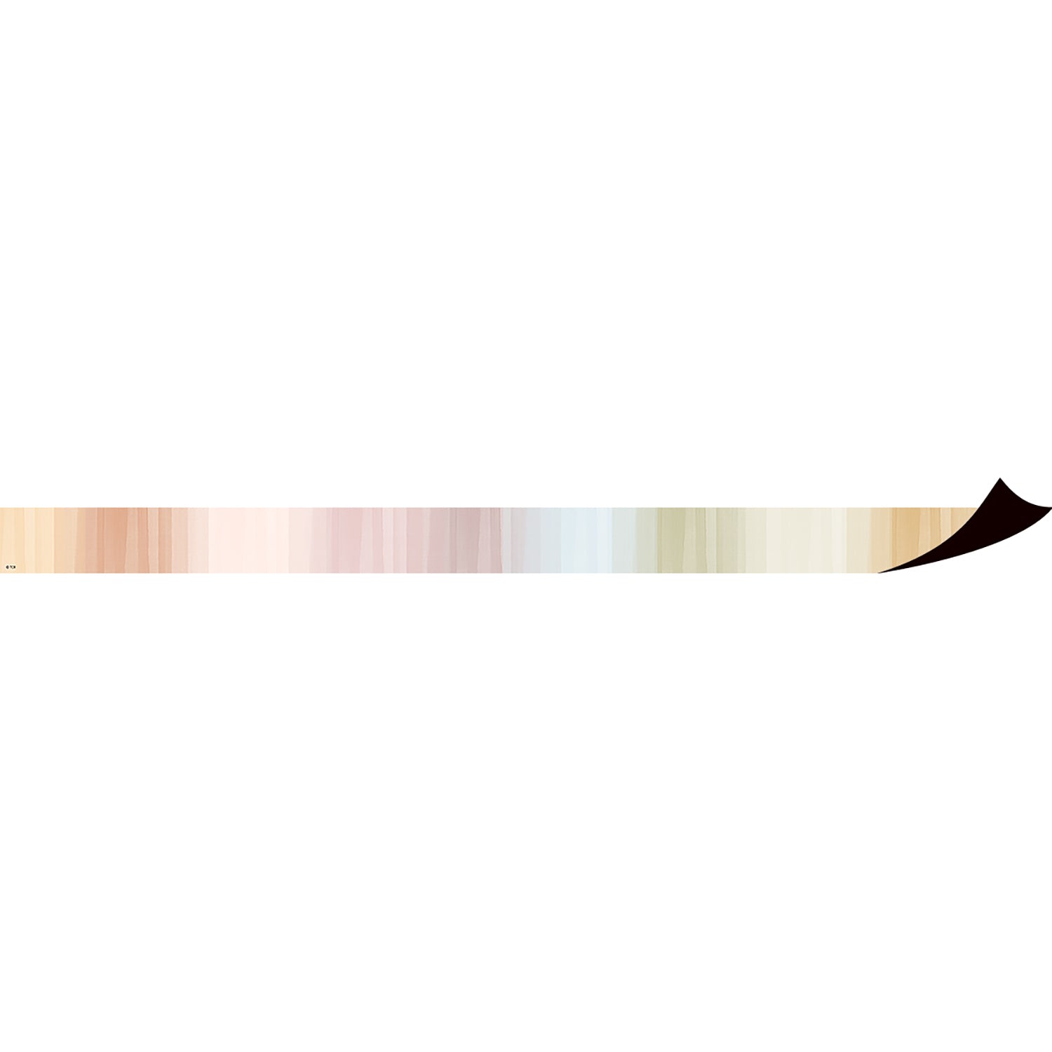 Cool Tones Magnetic Border, 24 Feet