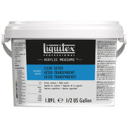 Clear Gesso - 1.89L (½ gallon/64 oz)