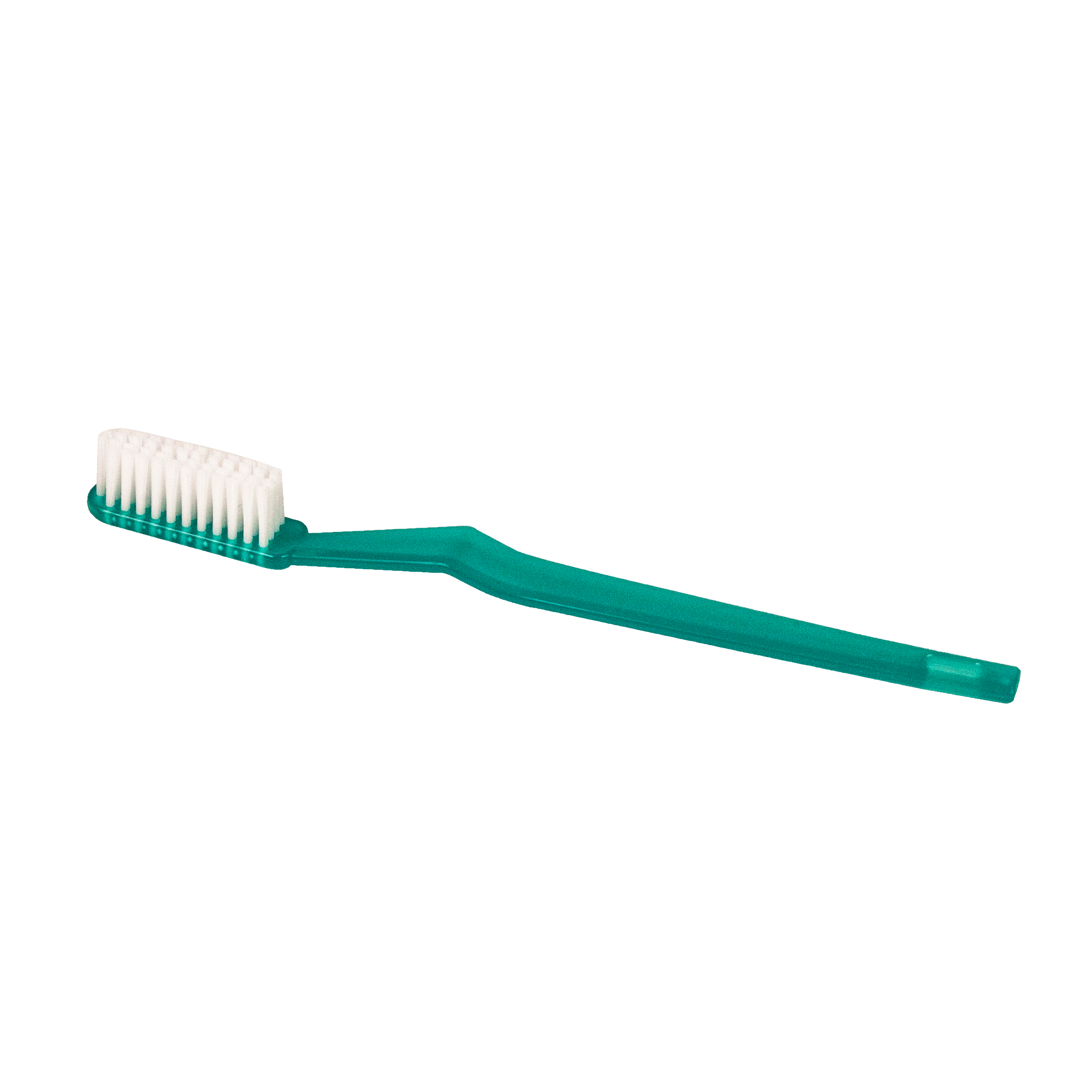 Toothbrushes, Soft Nylon Bristles - 46 Tuft, Teal - 144 pcs per Box/10 Boxes per Case