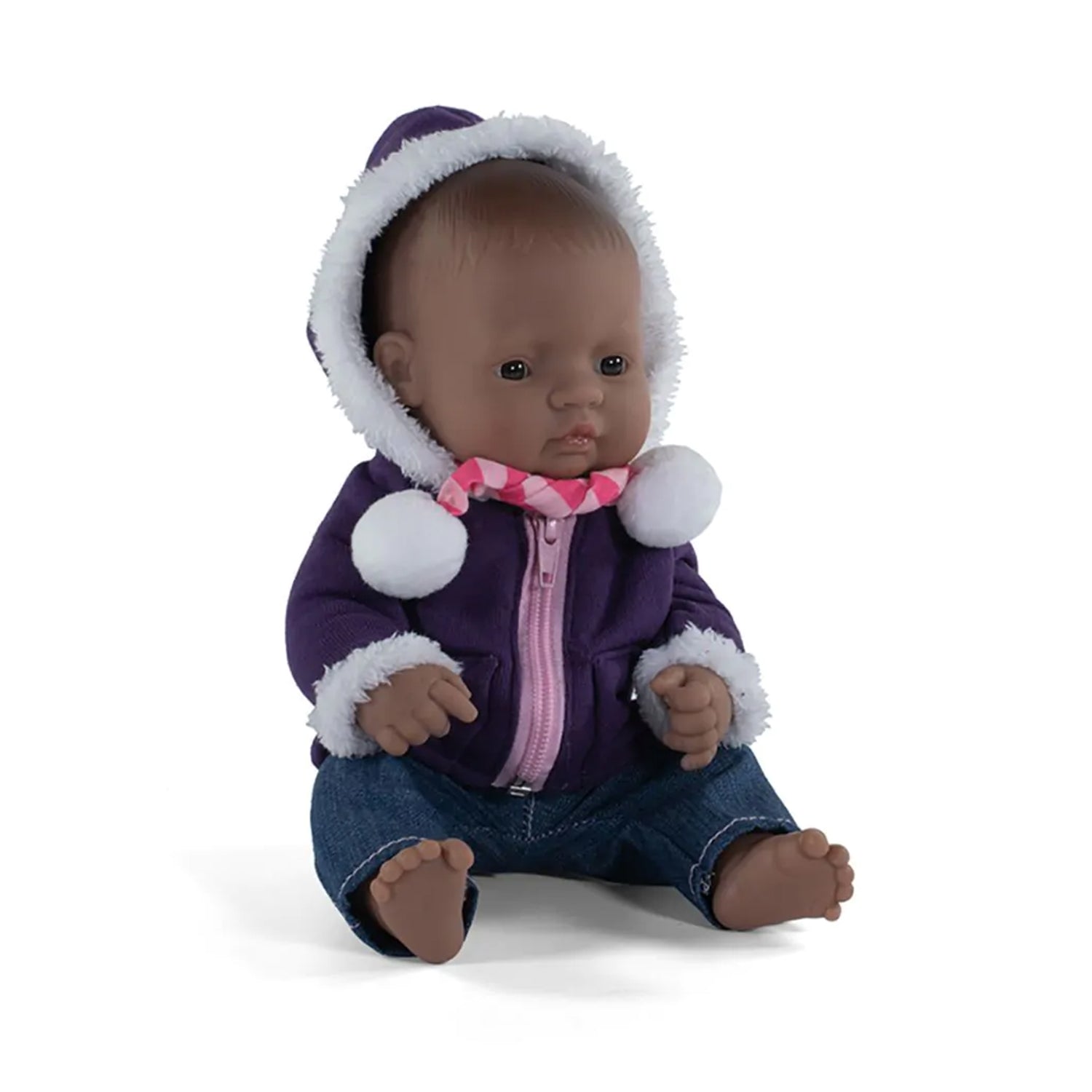 Anatomically Correct Newborn Doll, 12-5/8", Hispanic Girl