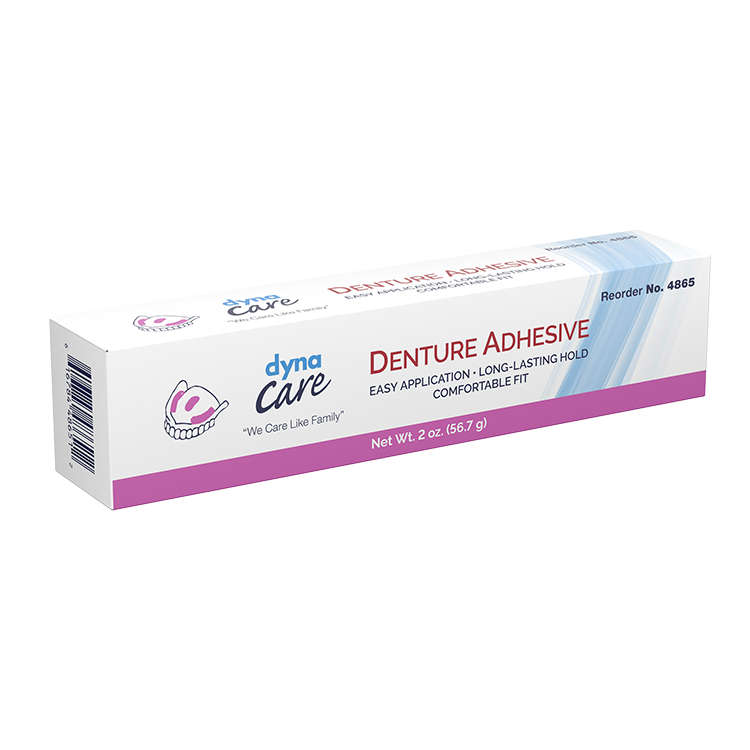 Denture Adhesive, 2 oz. Tube - 72 Tubes per Case