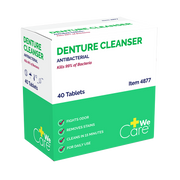 Denture Cleanser, 1 Tablet per Packet - 40 pcs per Box/24 Boxes per Case