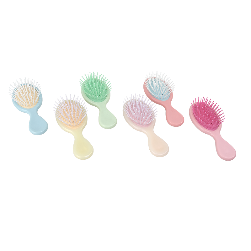 Mini Detangling Brush, Assorted Colors - 12 pcs per Bag/5 Bags per Case