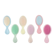 Mini Detangling Brush, Assorted Colors - 12 pcs per Bag/5 Bags per Case