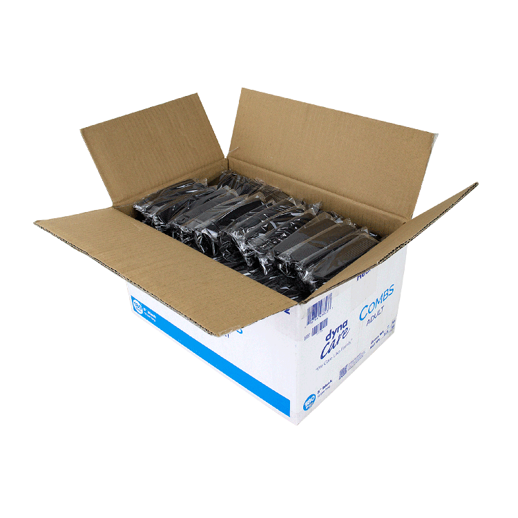 Adult Combs, 5", Black - 12 pcs per Box/180 Boxes per Case