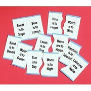 Didax Analogy Matching Puzzle Card Set
