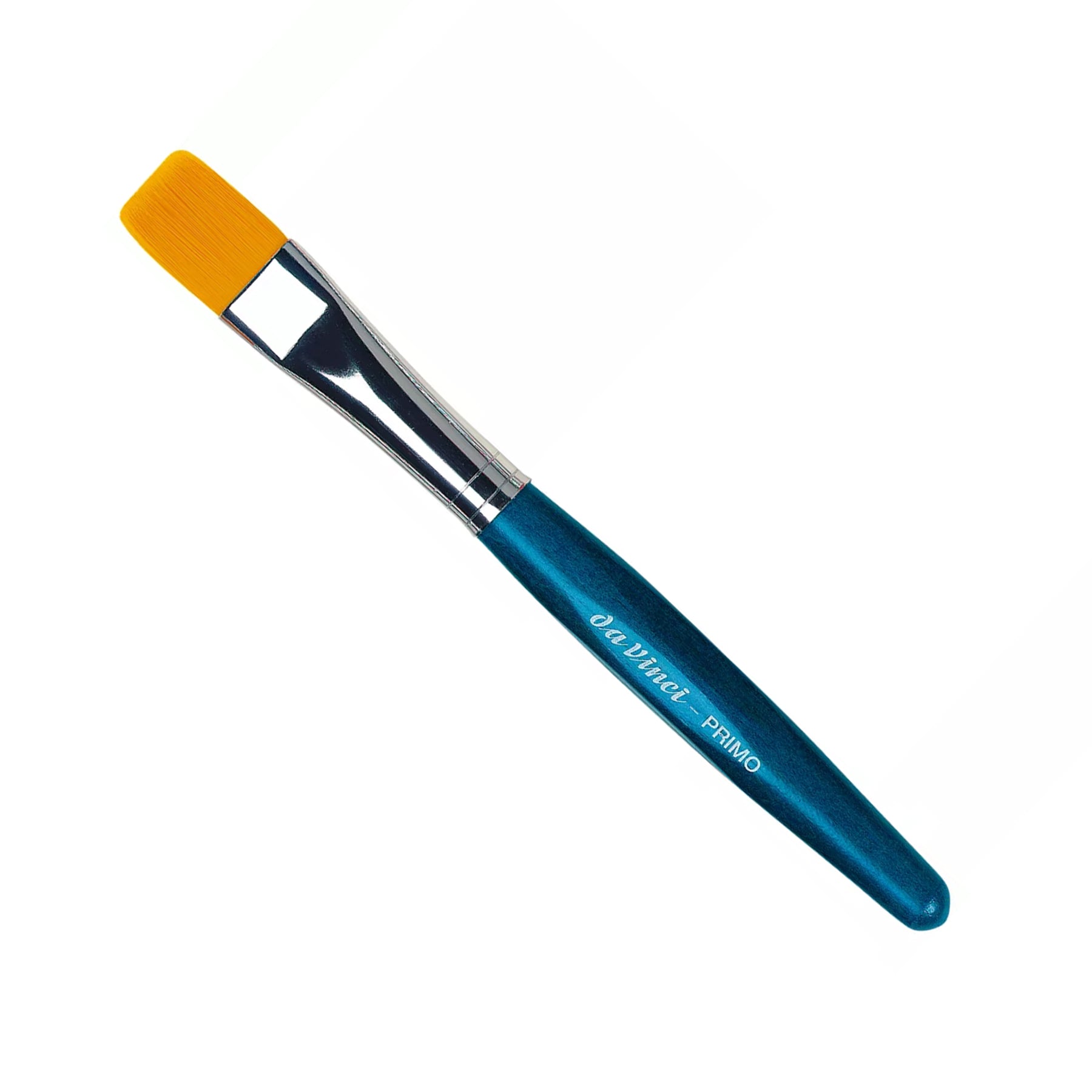 PRIMO Preschool Brushes, Synthetics, Tempera, Blue Handles, Assorted Sizes, 2 Brush Set