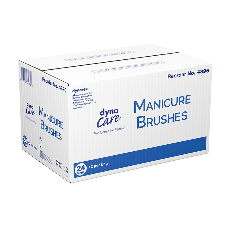 Manicure Brushes, 2.5" Long - 12 pcs per Box/24 Boxes per Case