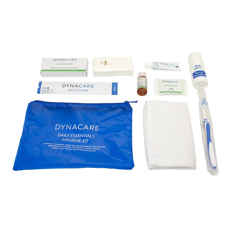 Daily Essentials Hygiene Kit (Blue),  - 20 per Case