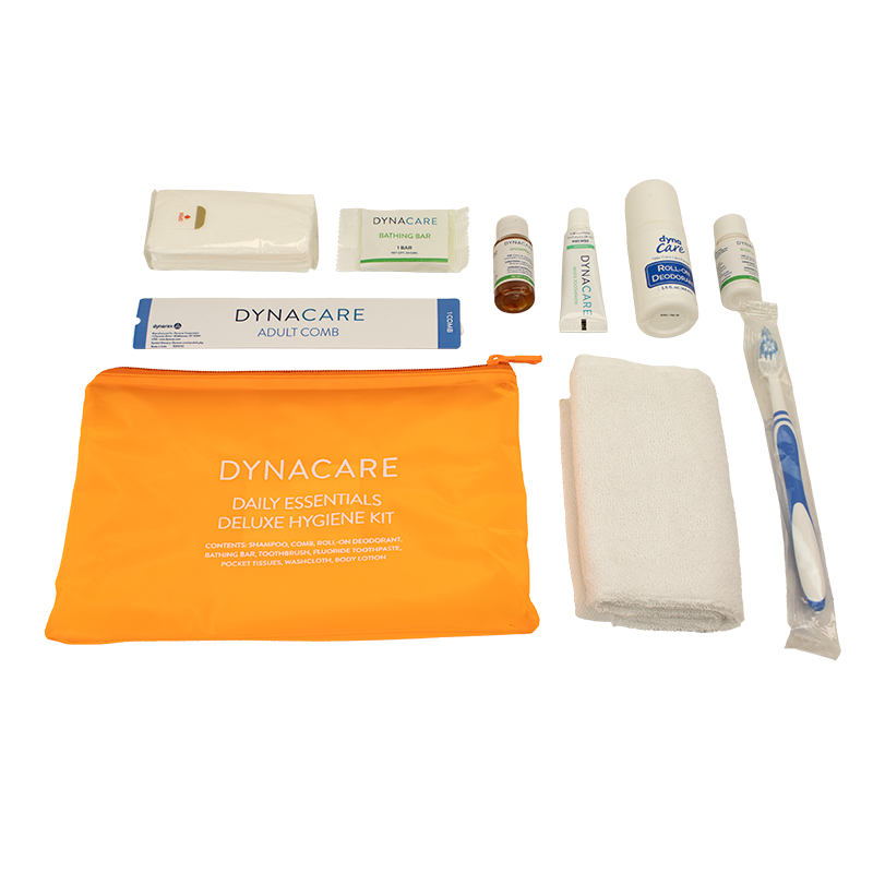 Daily Essentials Deluxe Hygiene Kit (Orange),  - 20 per Case