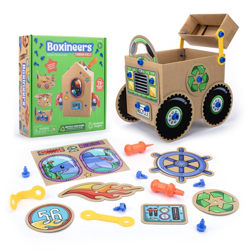 Boxineers™ Cardboard Vehicles