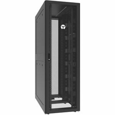 Vertiv&amp;#8482; Rack Extreme 48U High Density Rack Enclosure, Split Mesh, Fully Welded Frame, Shock Crate, 600mmW x 1200mmD, GL48UEX-60120W-MS-SC, White