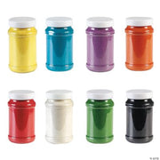 Rainbow Craft Sand Assortment - 8 Pieces