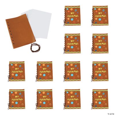Diy Journal Craft Kit - 12 Pieces