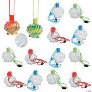Sea Shell Sand Art Necklace - 12 Pieces