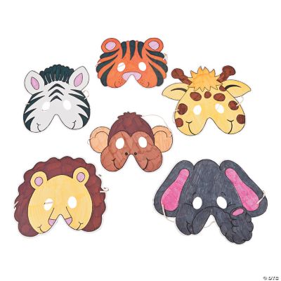 Cyo Zoo Animal Masks - 12 Pieces