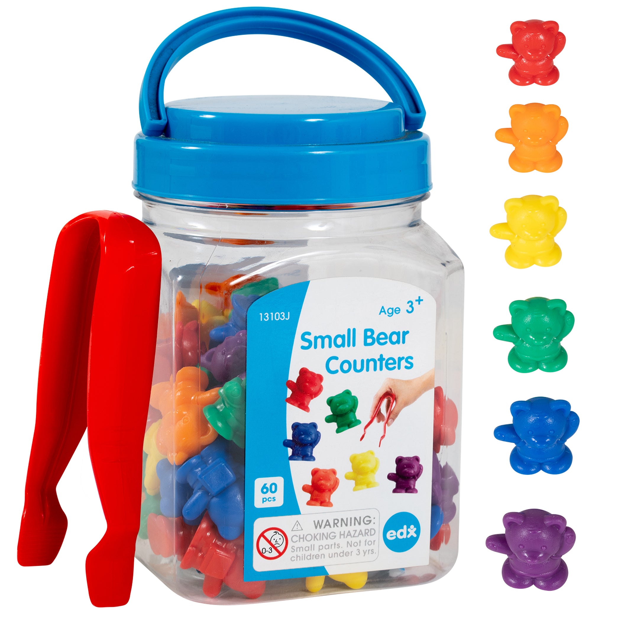 Small Bear Counters - Mini Jar - Set of 60