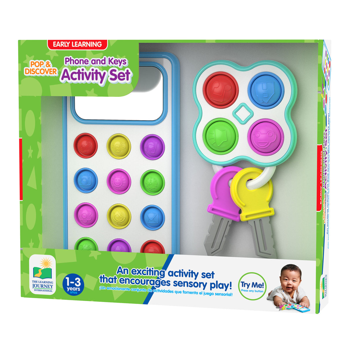 POP & DISCVR PHONE KEYS ACTIVITY ST