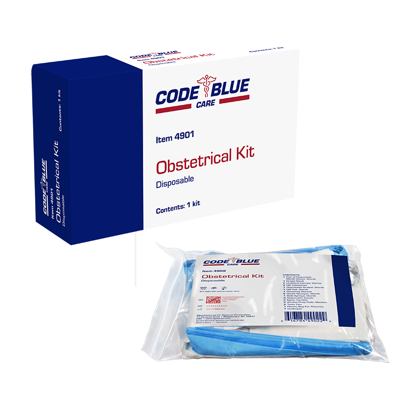 Obstetrical Kit, Boxed - 1 kit per Box/10 Boxes per Case
