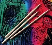 Wood Drawing Sticks, Sold as 1 Package
