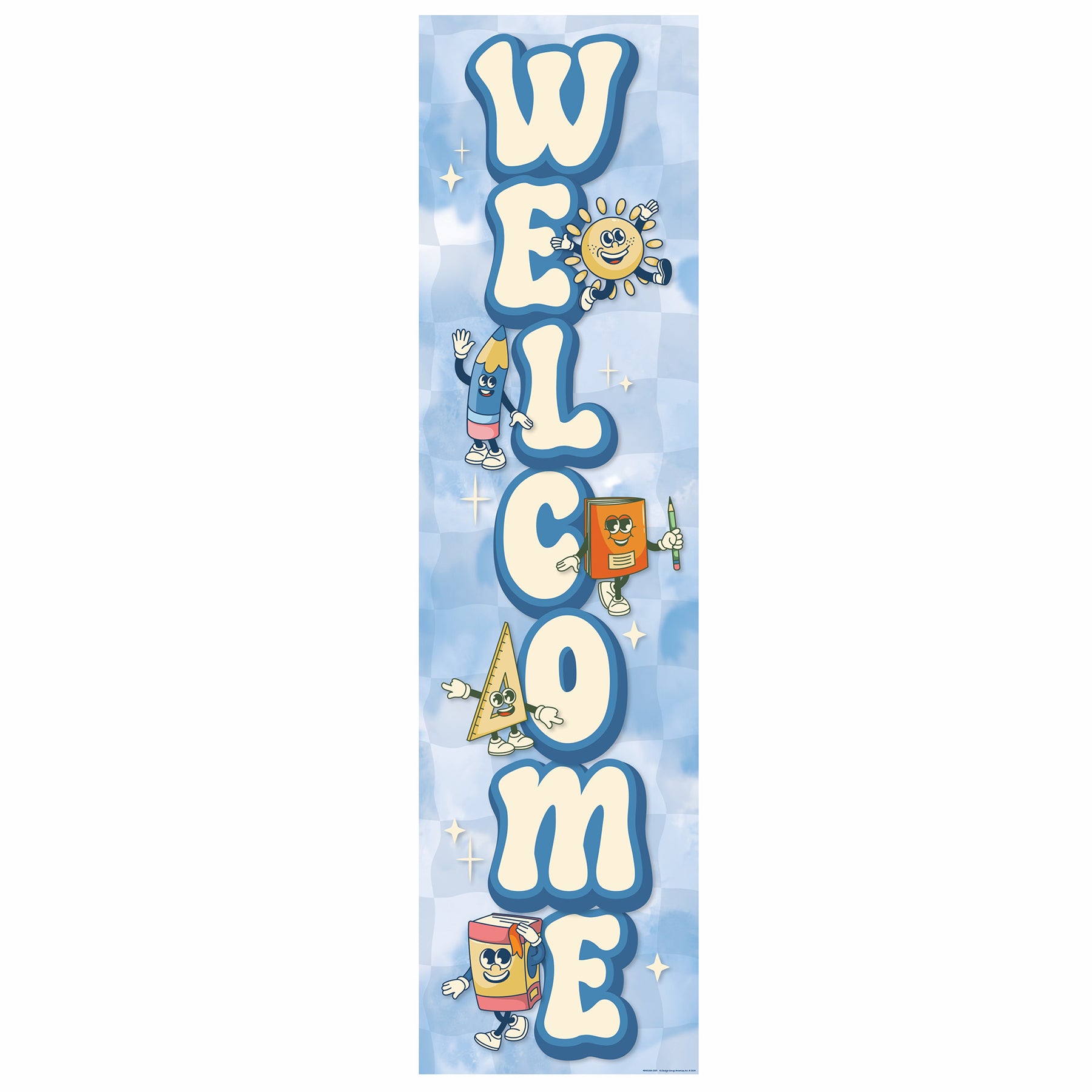 S'Cool Era Classroom Banner, 12" x 45", Pack of 3