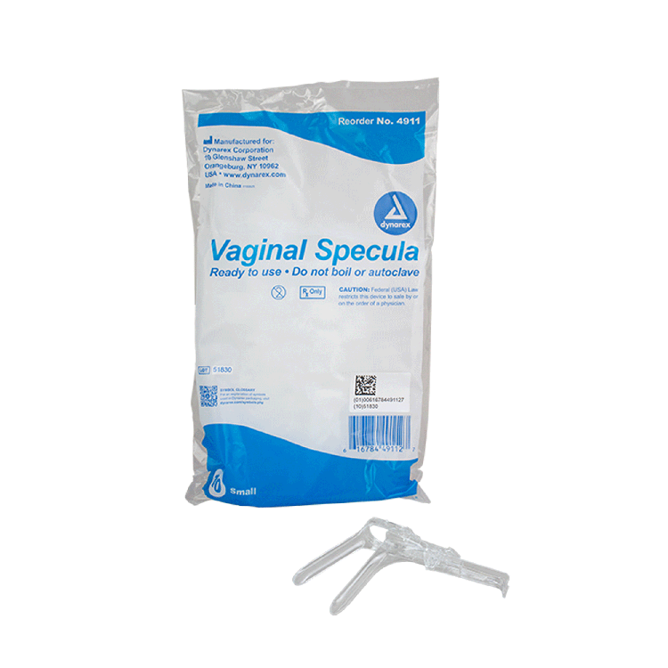 Vaginal Speculum Disposable, Small, 10/10/cs - 10 pcs per Box/10 Boxes per Case