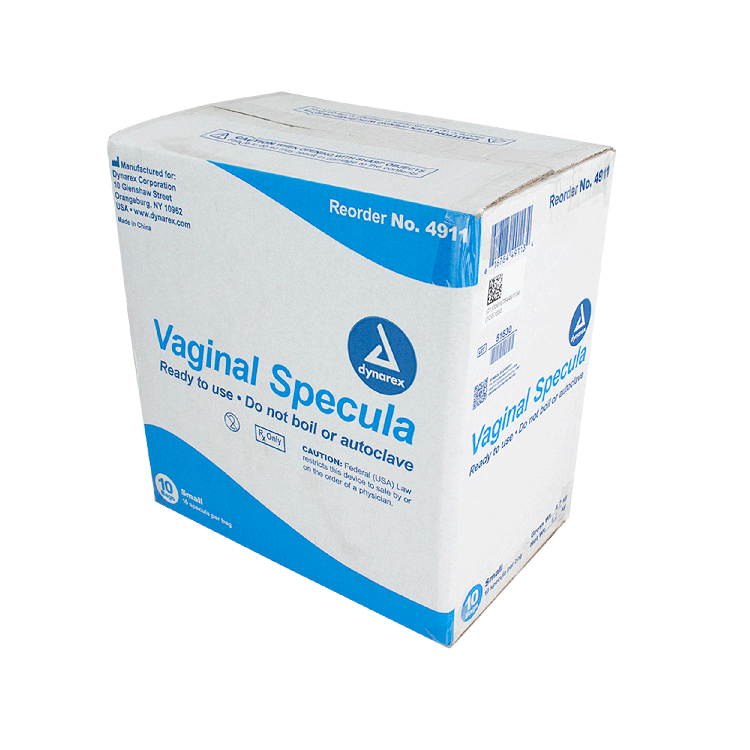 Vaginal Speculum Disposable, Small, 10/10/cs - 10 pcs per Box/10 Boxes per Case