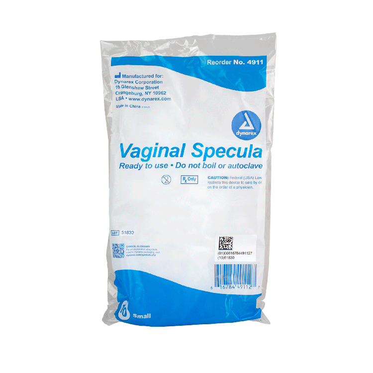 Vaginal Speculum Disposable, Small, 10/10/cs - 10 pcs per Box/10 Boxes per Case