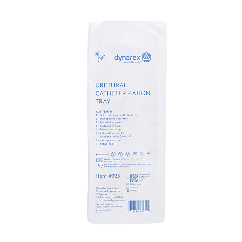 Urethral Catheterization Tray - 20 pcs per Case
