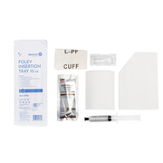 Foley Insertion Tray w/ Prefilled Syringe - Sterile - 20 pcs per Case