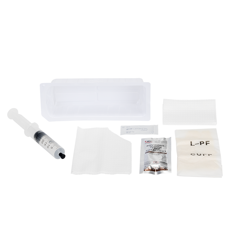 Foley Insertion Tray w/ Prefilled Syringe - Sterile, 30 cc - 20 pcs per Case