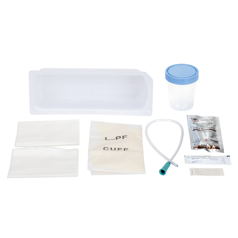 Urethral Intermittent Catheter Latex Free Tray - Sterile - 20 pcs per Case
